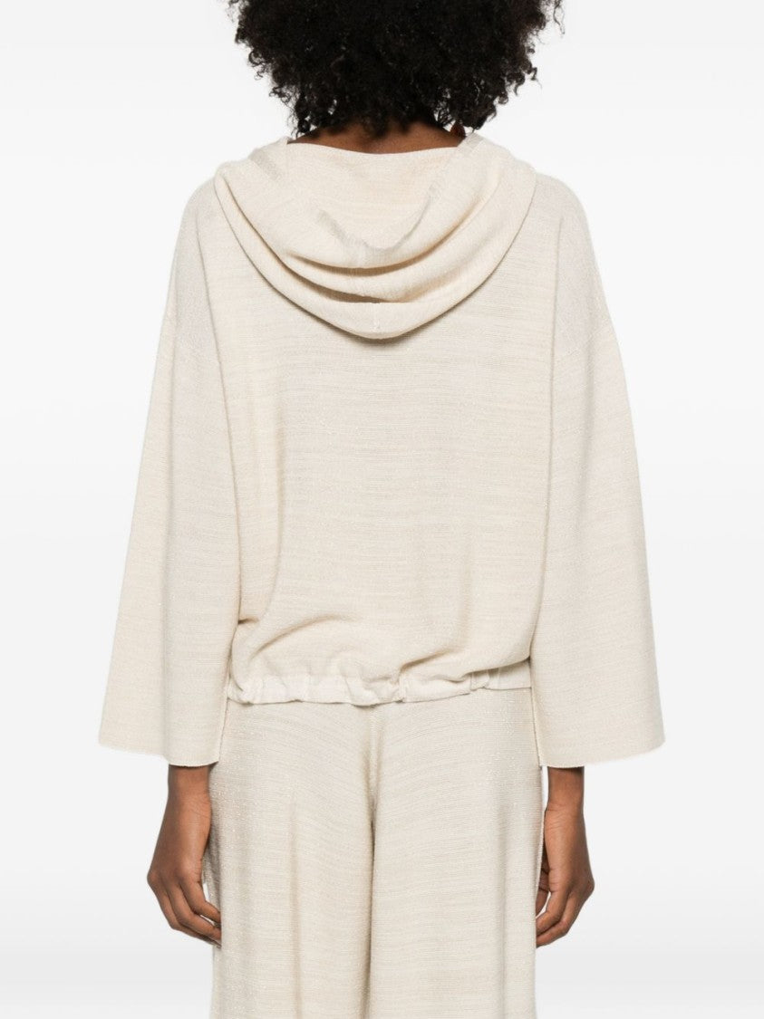 Fabiana Filippi Relaxed-Fit Top With Three-Quarter Sleeves