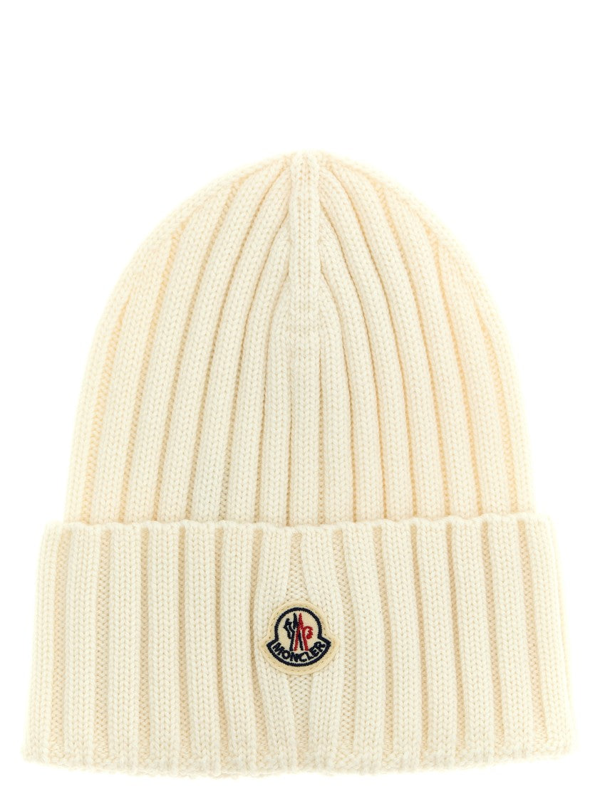 Moncler Ribbed Wool Beanie