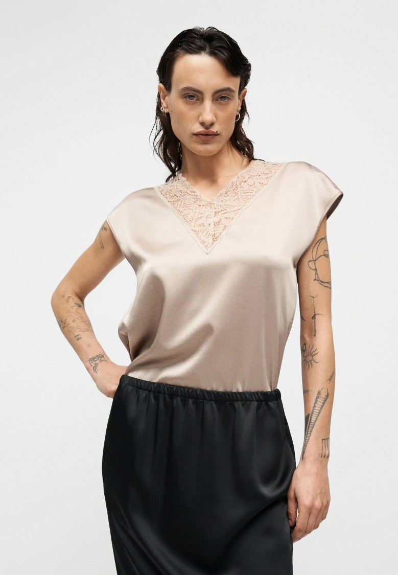 Max Mara Black Cotton Linen Midi Skirt