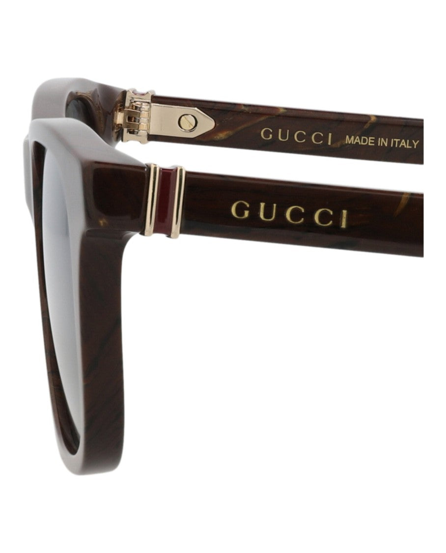 Gucci Square-Frame Recycled Acetate Sunglasses