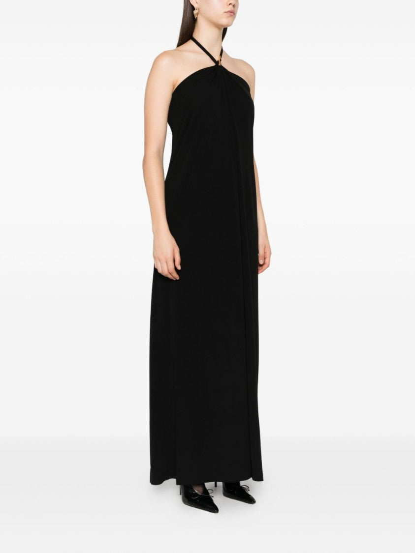 Moschino Maxi-Length Halterneck Dress