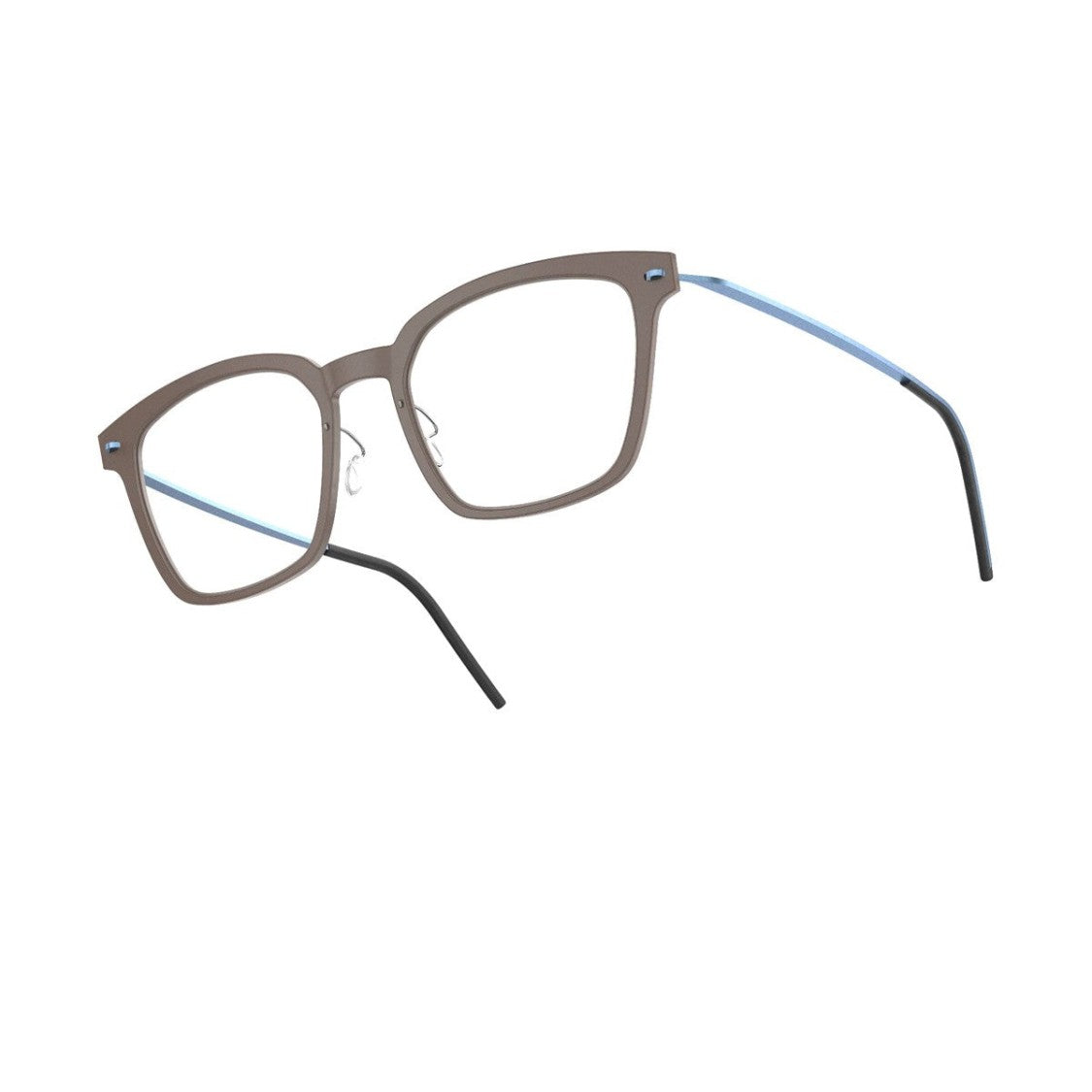 Lindberg Marrone 6645 Composite Rectangular Glasses