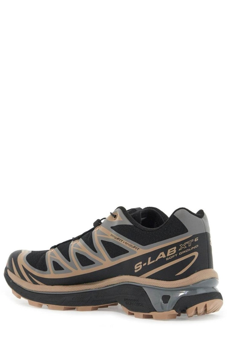 Salomon Geometric Overlay Sneakers With Quick-Pull Lace System