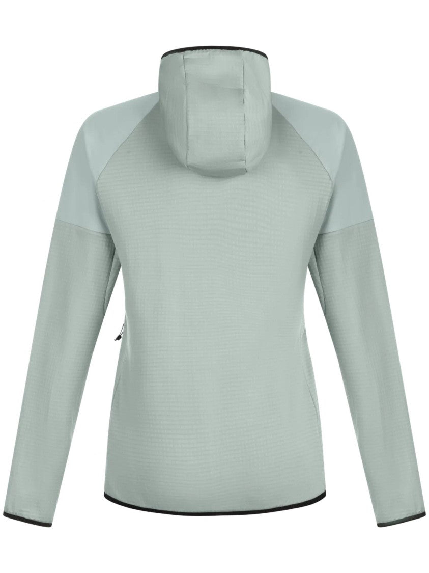 2117 Twentyone Seventeen Grey Trubo Fleece Fitted Zip Jacket