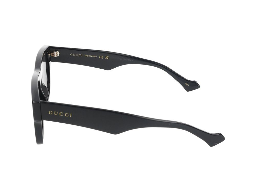 Gucci Sunglasses Gg1427s 001 Black Black Grey 53/21/145