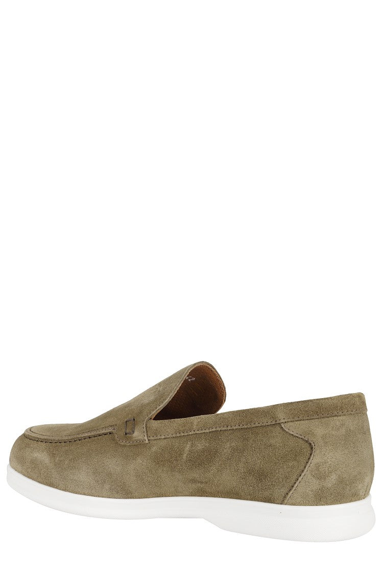 Doucal's Suede Loafer - Olive
