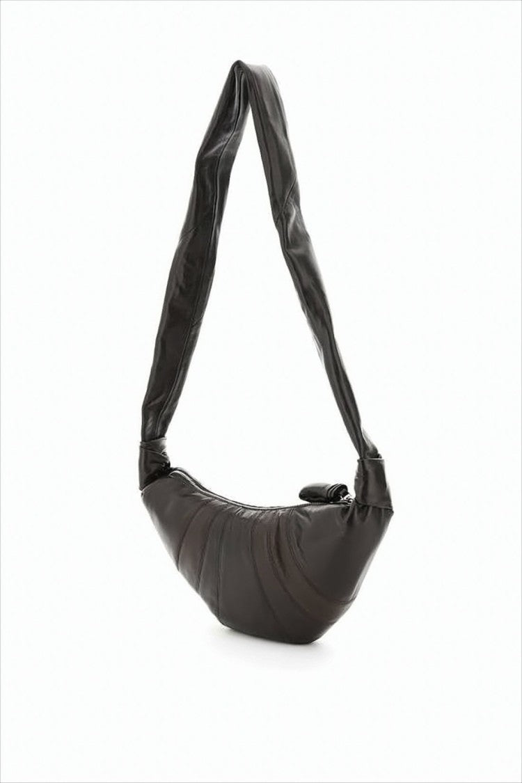 Lemaire Crescent Shape Nappa Leather Shoulder Bag