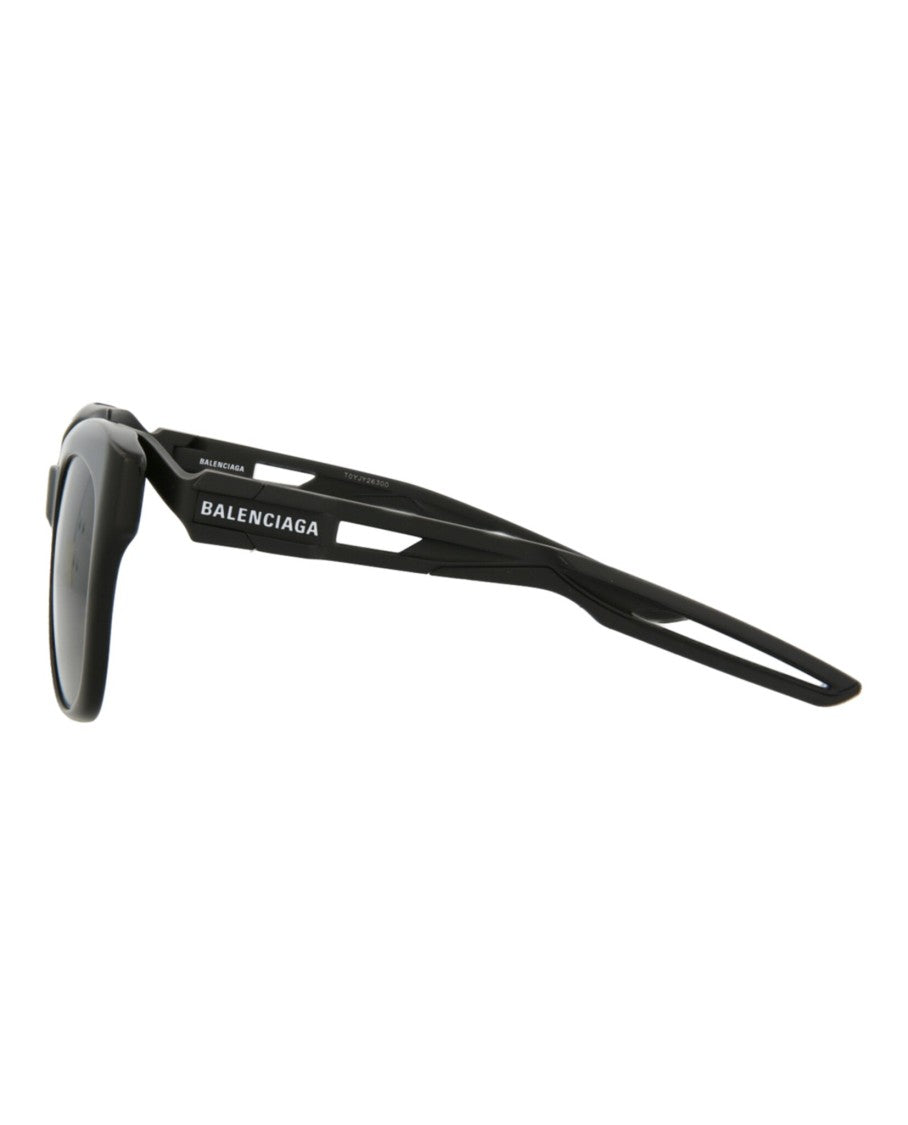 Balenciaga Square-Frame Acetate Sunglasses With Saddle Nose Bridge