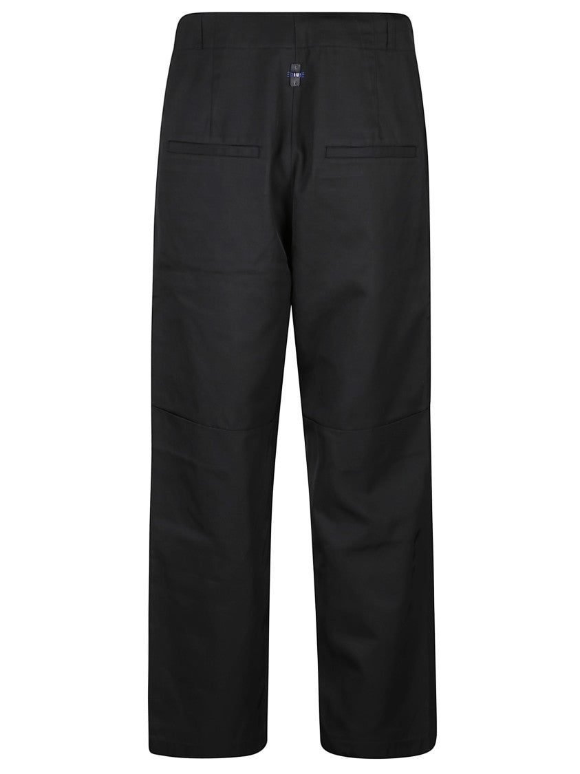 Ader Error Utilitarian Cargo Pants With Straight Leg Design And Multiple Pockets