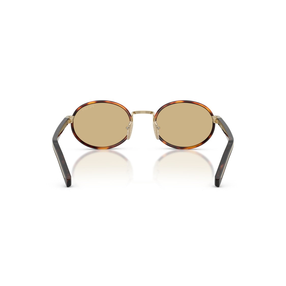 Prada 0Pr B56s Oval Tortoiseshell Sunglasses