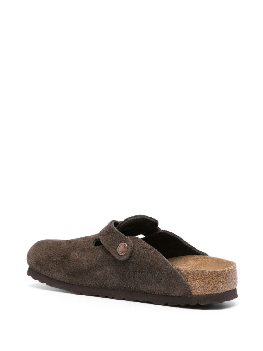 Birkenstock Closed-Toe Cork-Footbed Slip-On Sandals