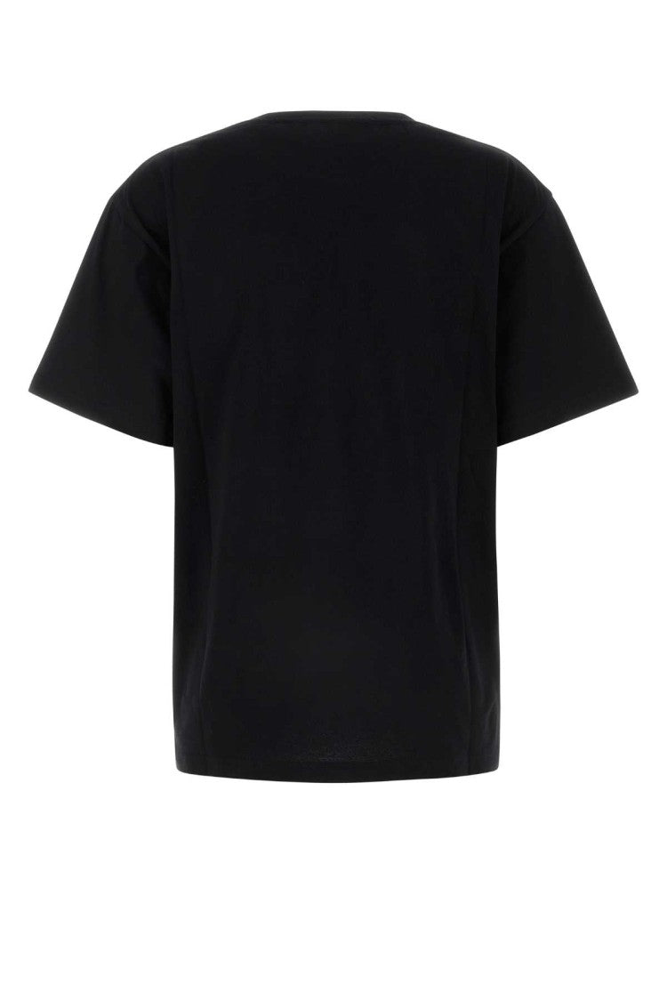 Valentino Garavani Black Cotton T-Shirt