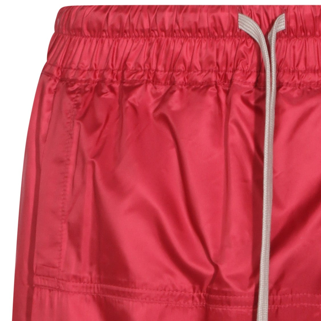 Moncler X Rick Owens Red Kiltshorts Drawstring Shorts