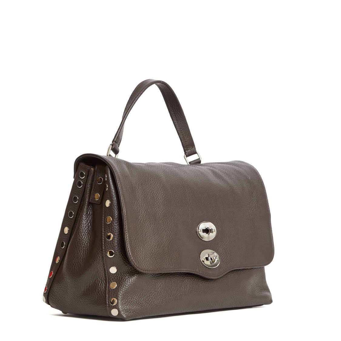 Zanellato Medium Structured Shoulder Bag With Turn-Lock Closure