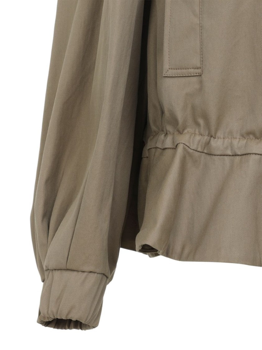 Dries Van Noten Voluminous Jacket With Structured Collar