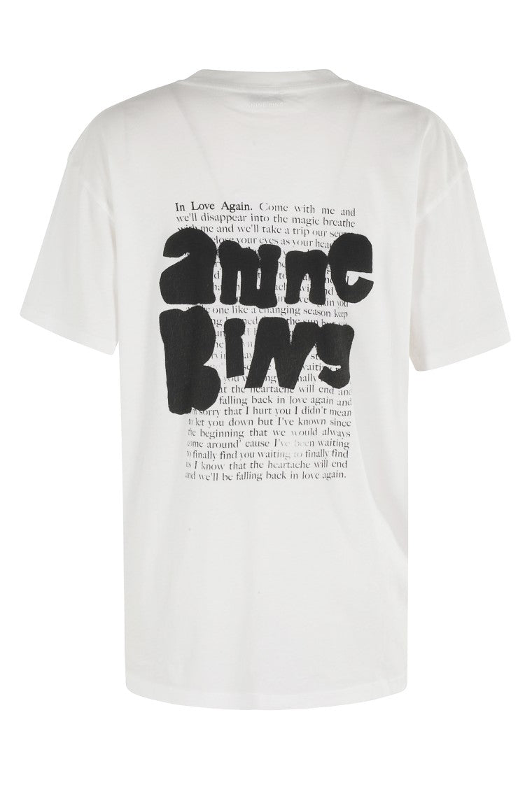 Anine Bing Walker Tee Spray Paint