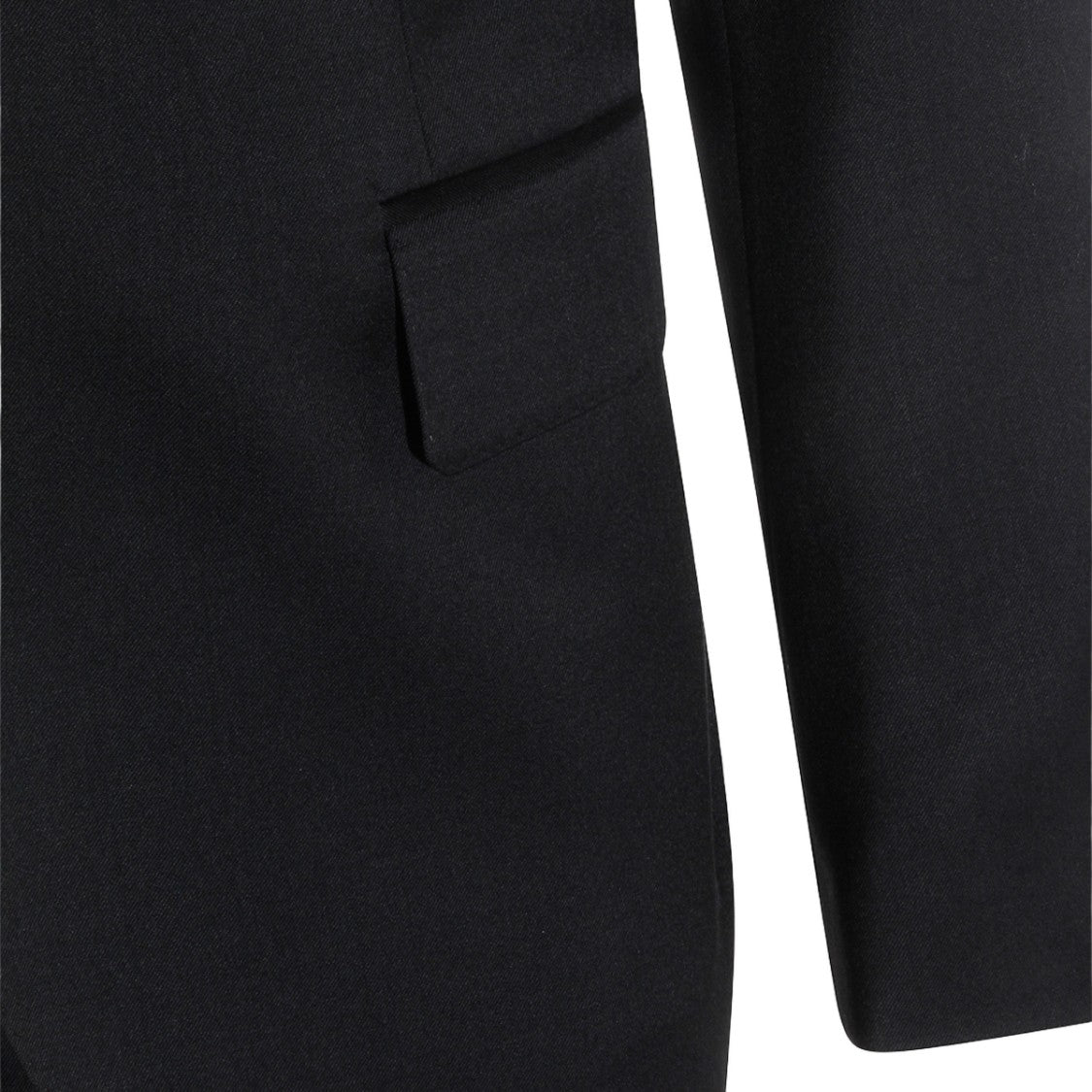 Lardini Black Suit With Classic Collar