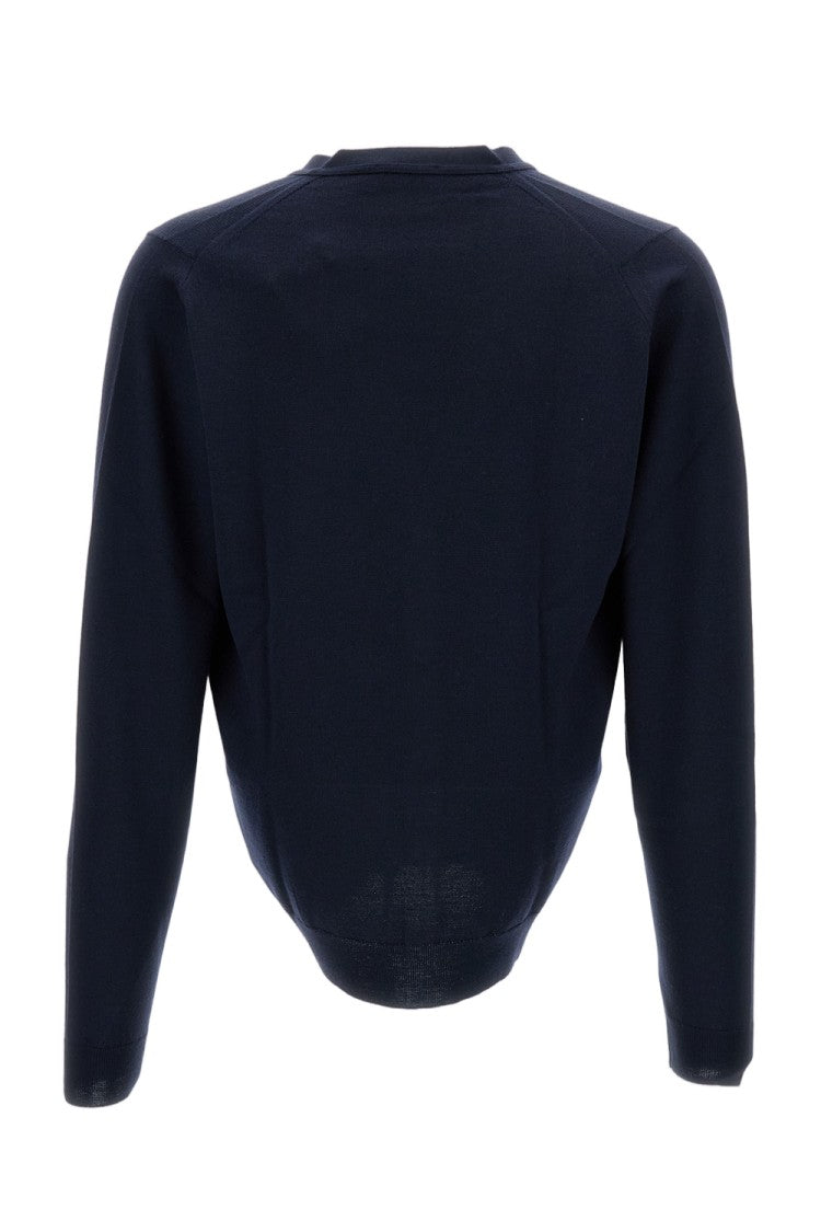 John Smedley Blue Midnight Cardigan