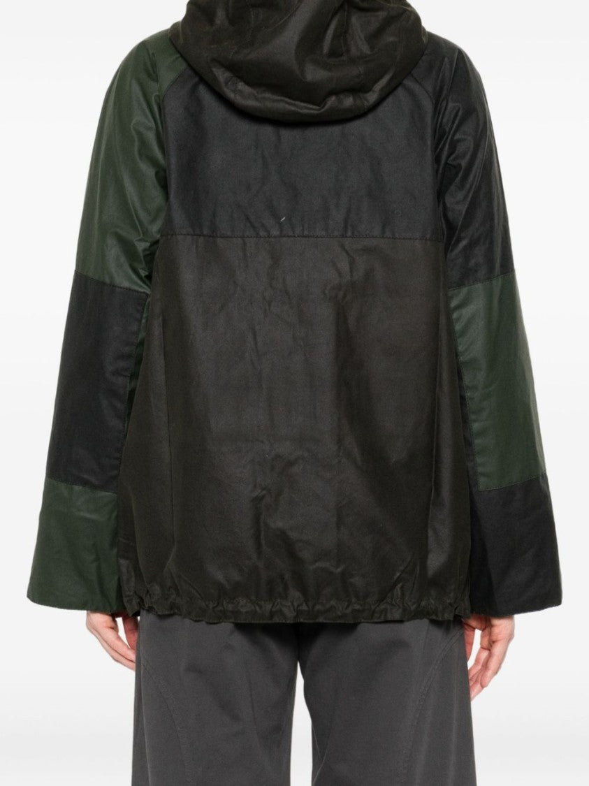 Barbour Green Casual Jacket With Button Closure