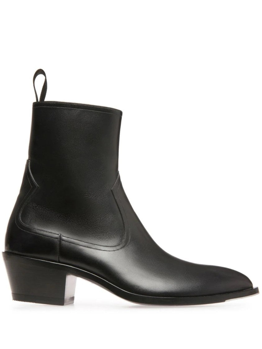Bally Calf Plain Bootie