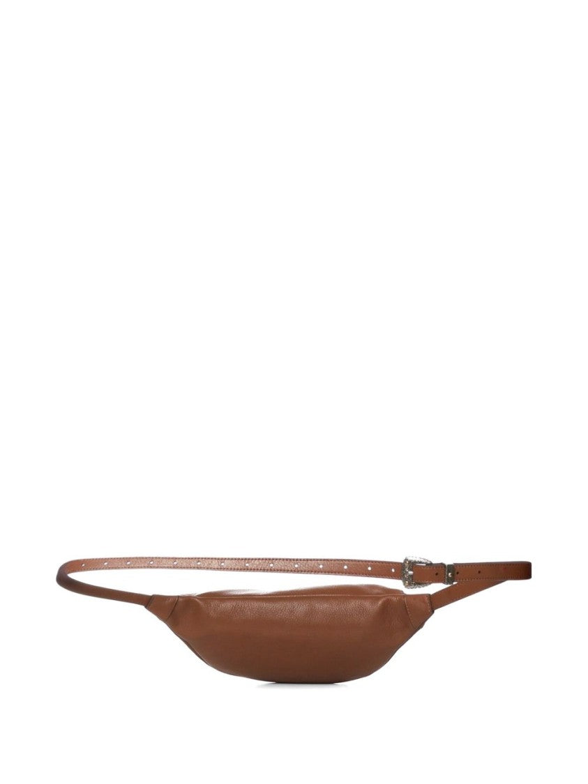 Pinko Compact Smooth Leather Belt Bag