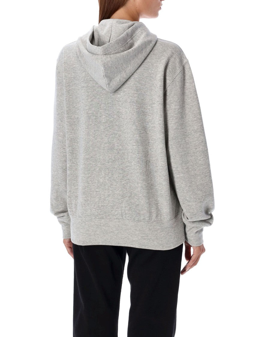 Comme Des Garçons Red Heart Zipped Hoodie