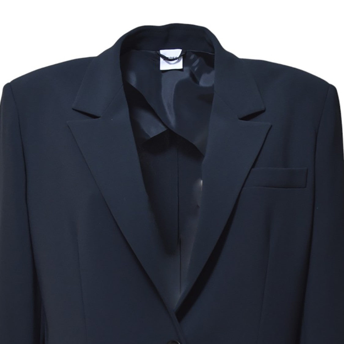 Aspesi Single Breasted Jacket In Midnight Blue Cady