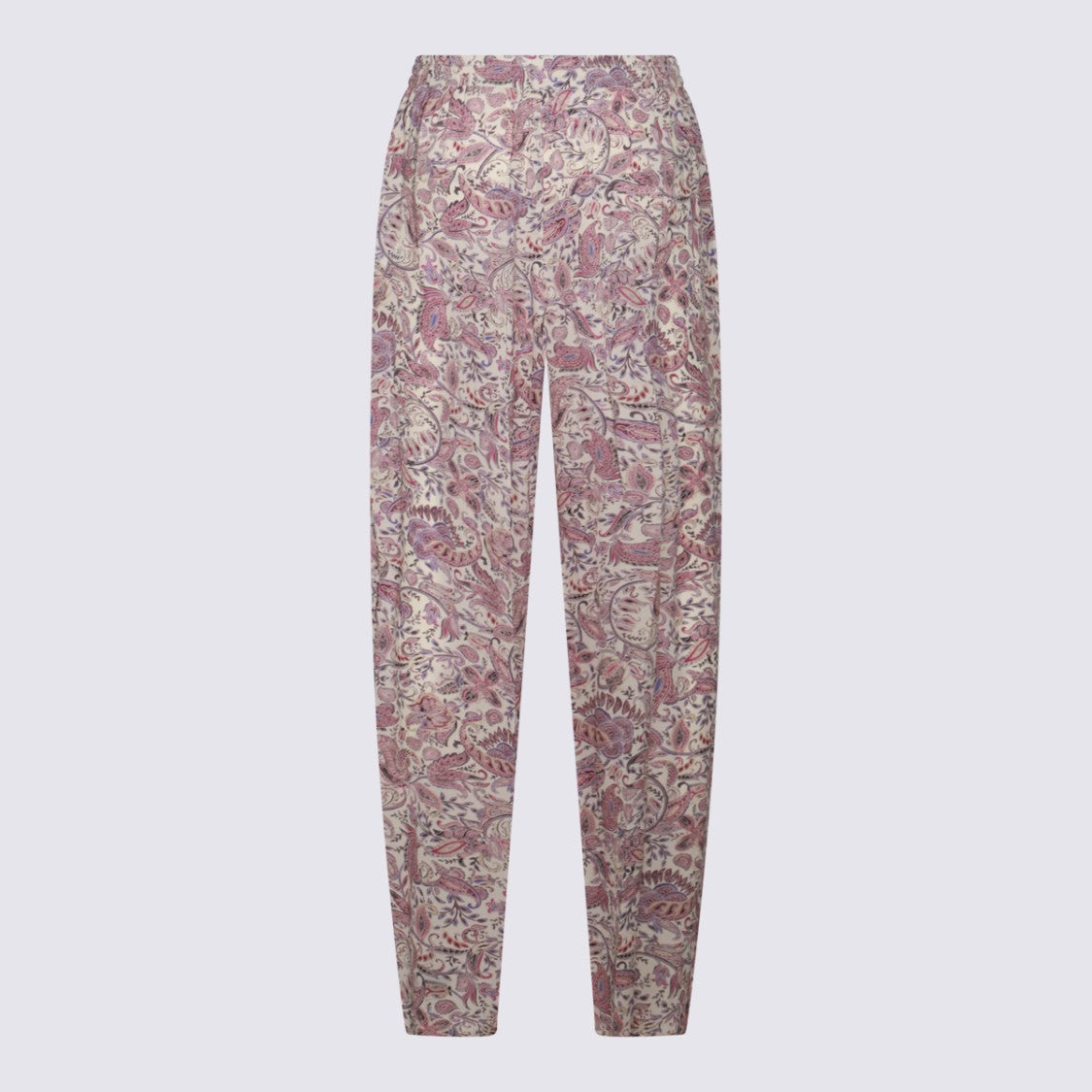 Isabel Marant Étoile Relaxed Fit Trousers With Tapered Leg And Paisley Pattern