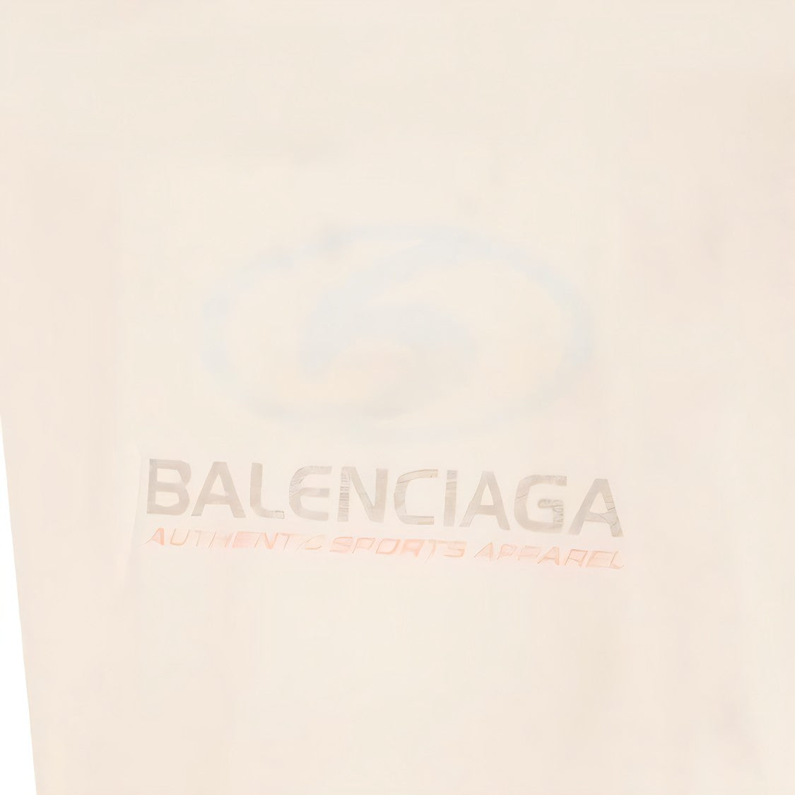 Balenciaga Short-Sleeve T-Shirt With Subtle Printed Logo