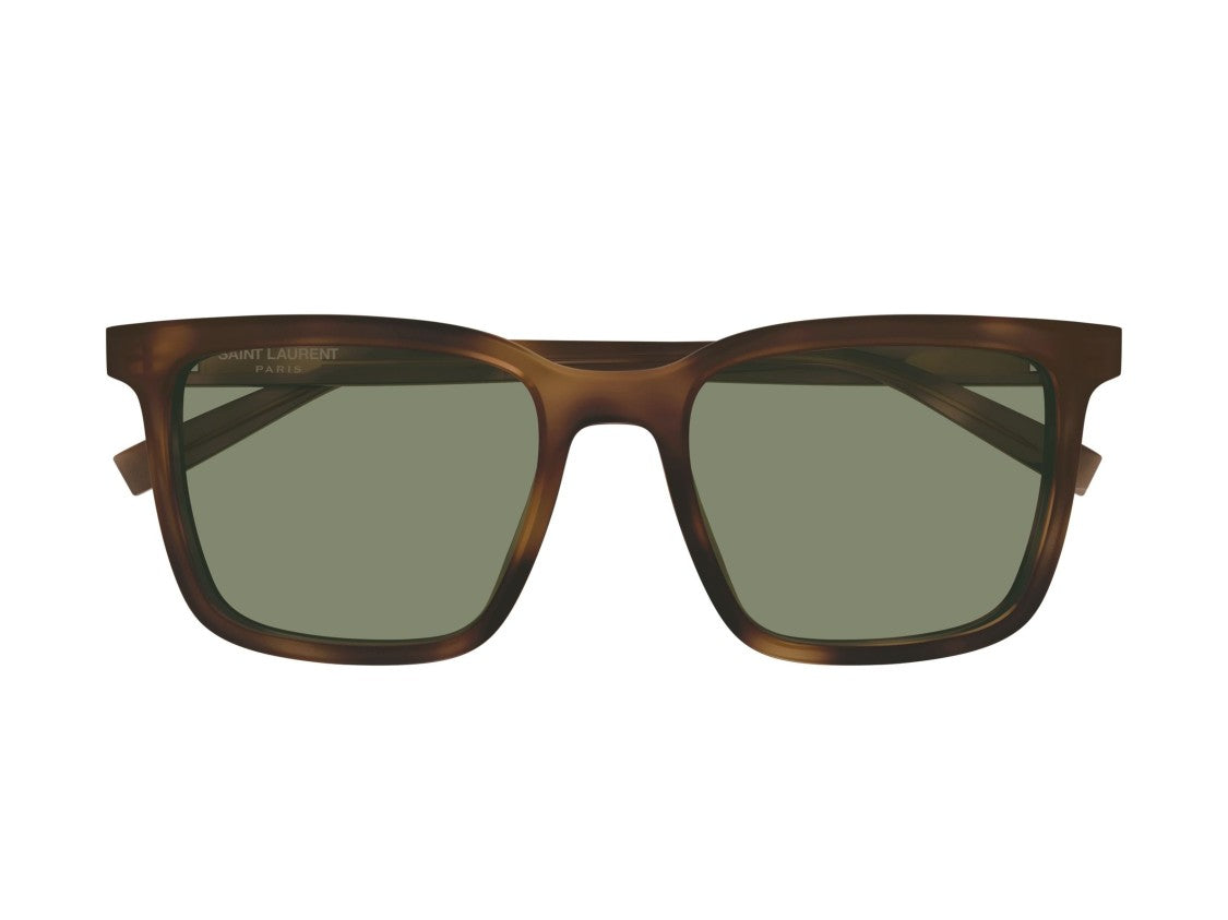 Saint Laurent Sl 500 Oversized Square Tortoiseshell Acetate Sunglasses