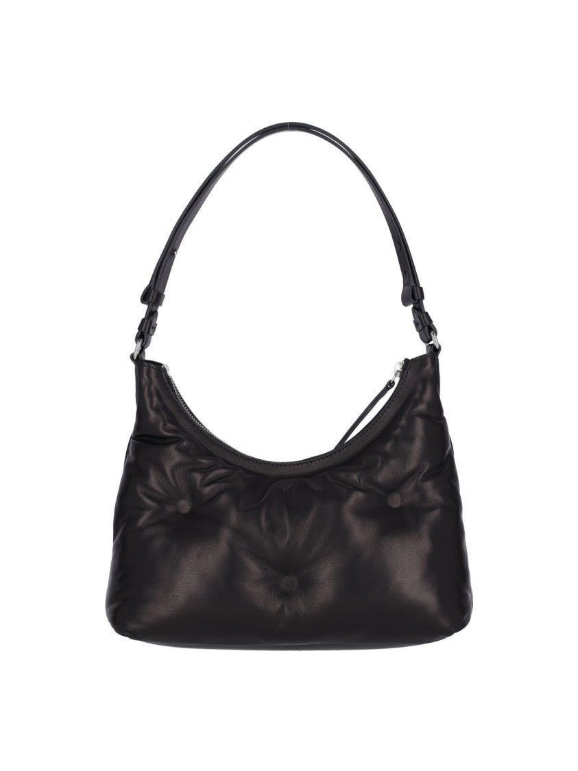 Maison Margiela Quilted Black Lamb Leather Shoulder Bag