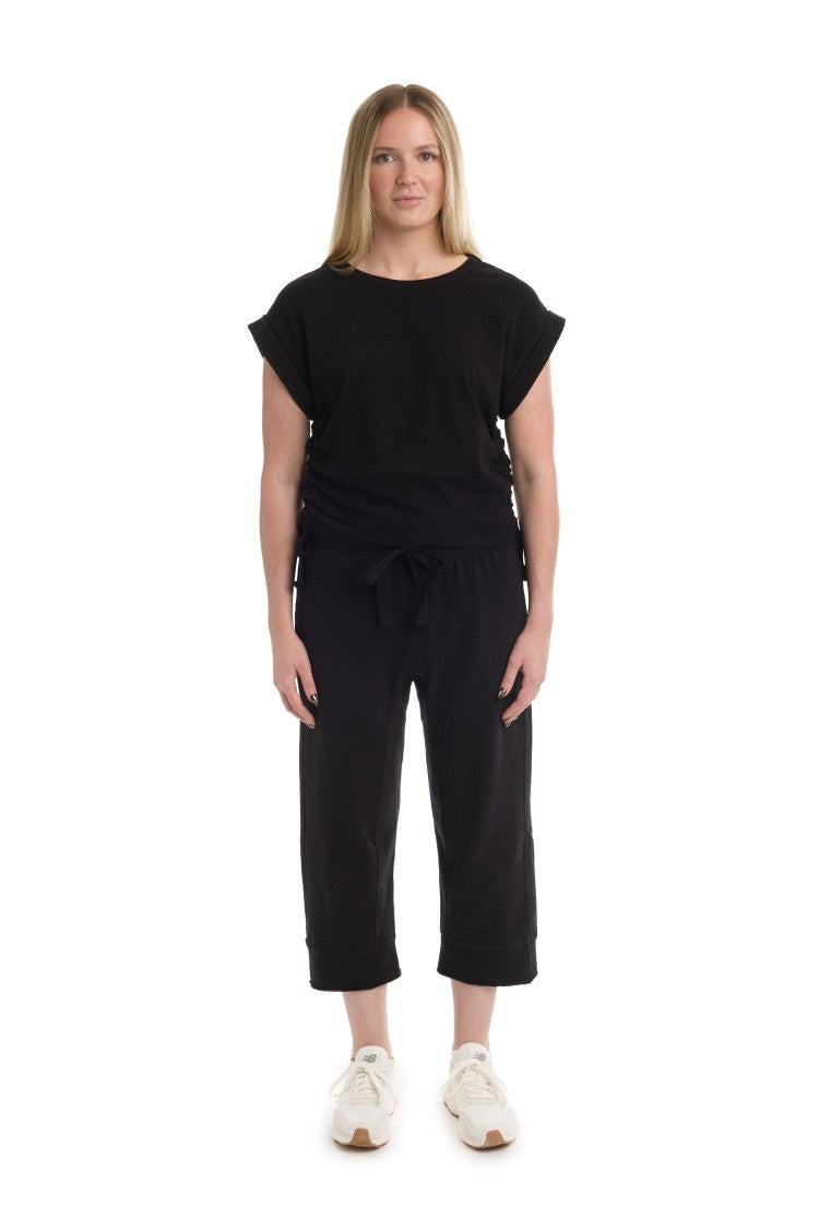 Wilt Crop Raw Jogger Easy Fit Pants