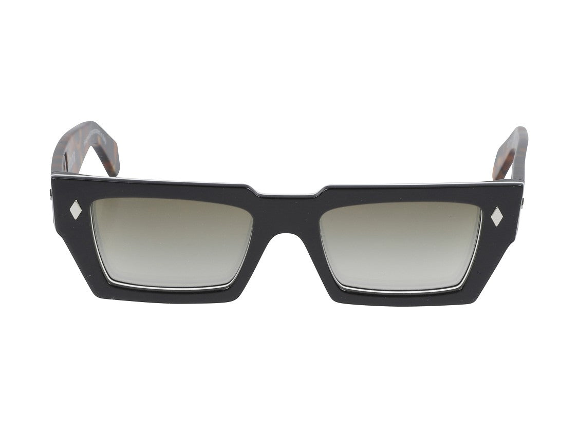 Kador Disko Tortoiseshell Oversized Square Sunglasses