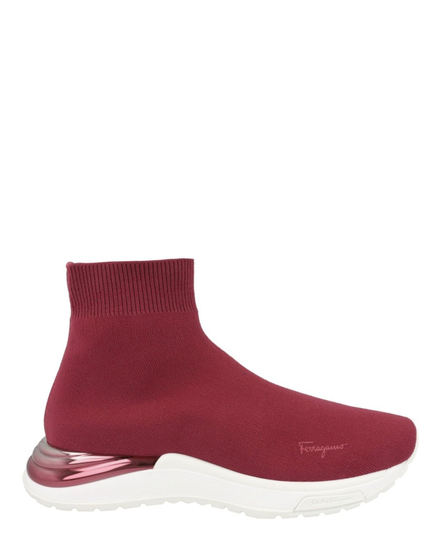 Ferragamo Ninette High-Top Sock Sneakers