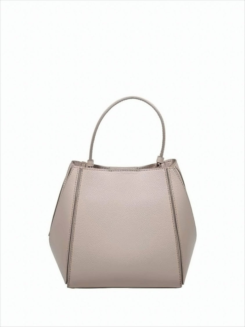 Tory Burch Textured Leather Tote Bag With Carrying Options