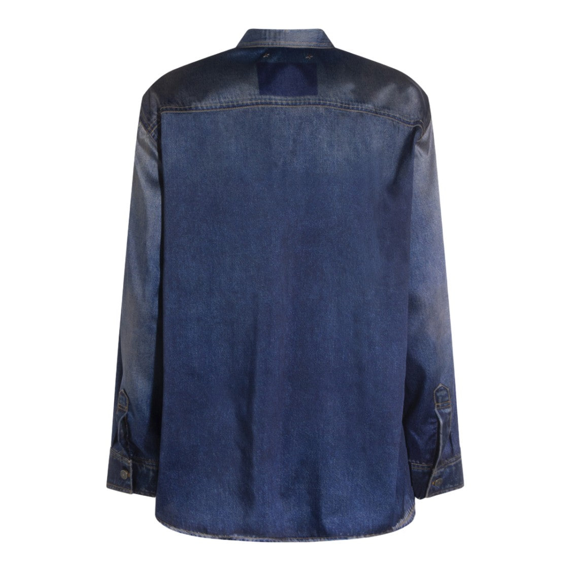 Golden Goose Tailored White Shirt With Pointed Collar