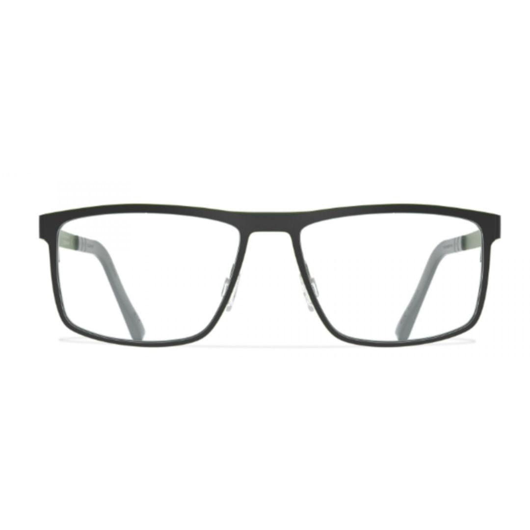 Blackfin Bf1001 Kingston Rectangular Frame Eyeglasses With Textured Temples