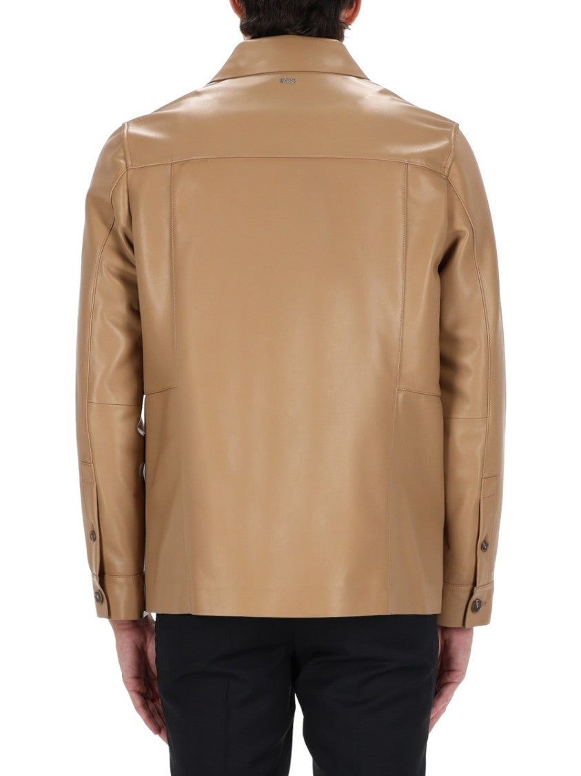 Boss C-Malid Faux Leather Regular Jacket