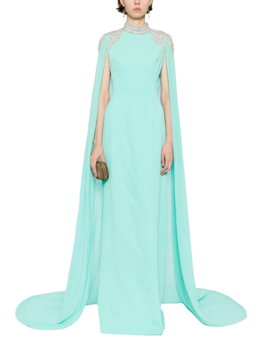 Saiid Kobeisy Embellished Crepe Kaftan