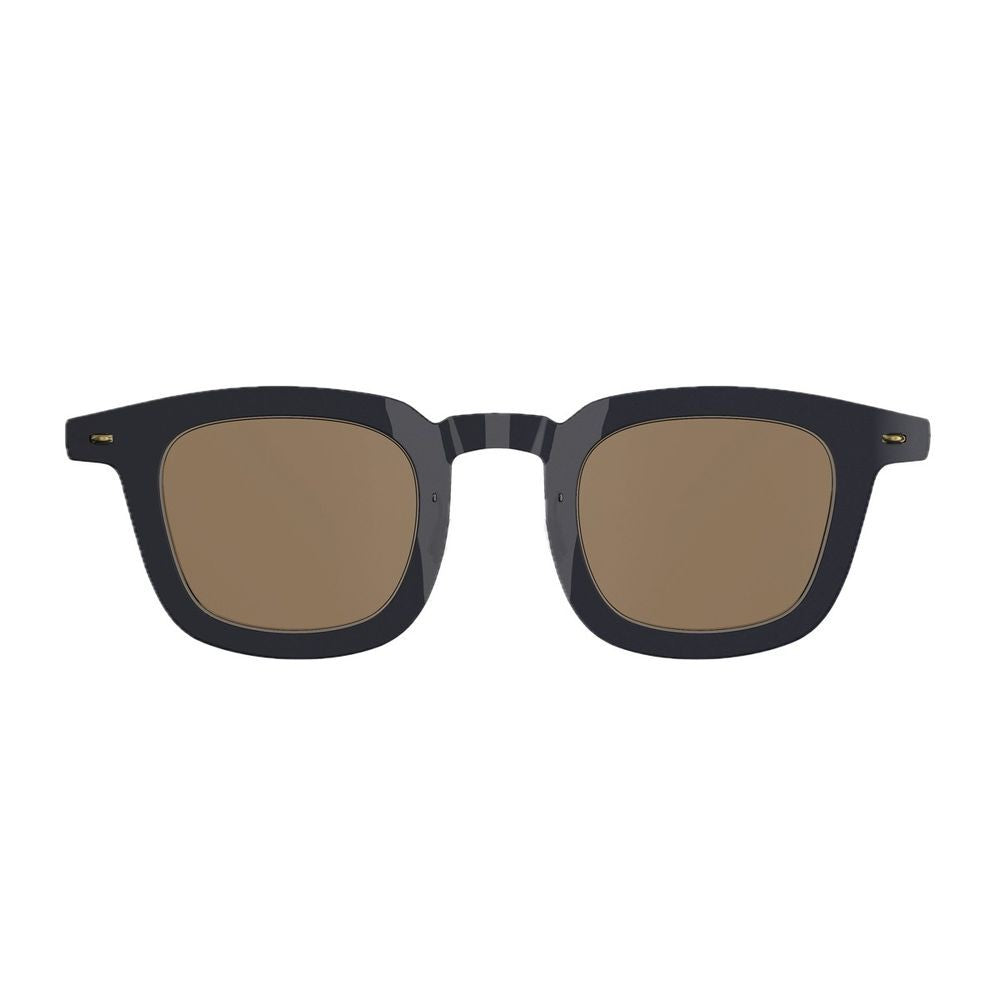 Lindberg Sun Titanium 8346 C06/Gt/Sl114 Blue Bold Square Frame Sunglasses