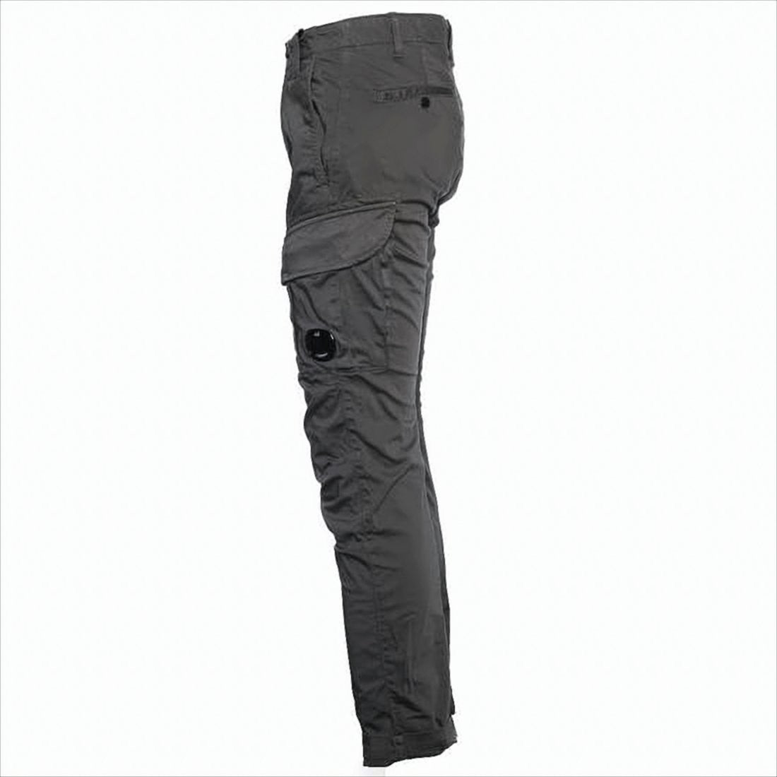 C.P. Company Cargo-Style Straight Pants With Subtle Logo