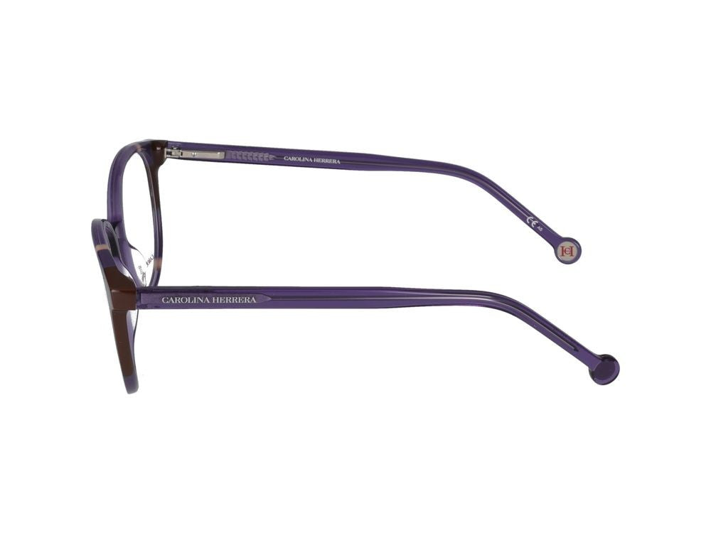 Carolina Herrera Eyeglasses Ch 0067 E53 Viola Marrone 52/17/145