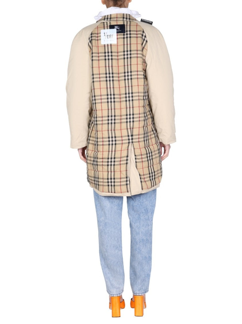 1/Off Oversized Patchwork Trench Coat