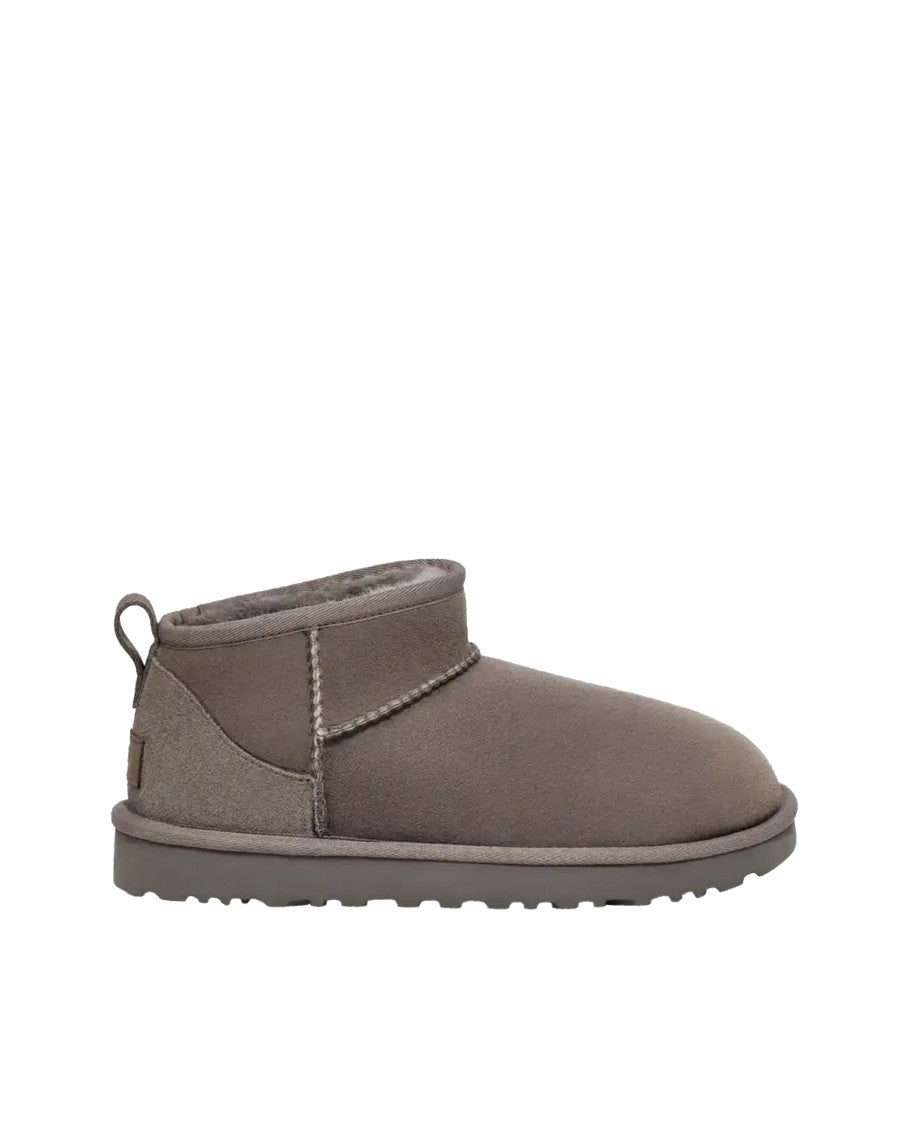 Ugg Reversed Sheepskin Ultra Mini Ankle Boots