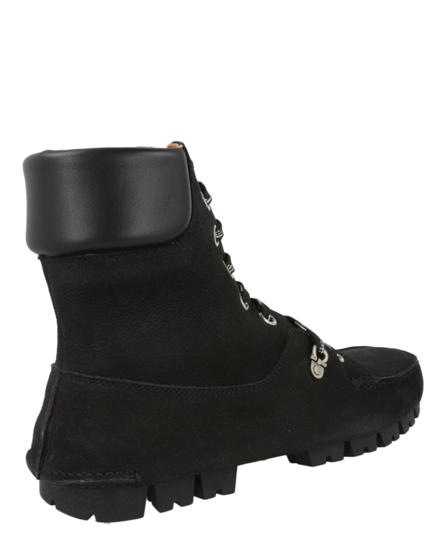 Ferragamo Grifo Hiking Boots