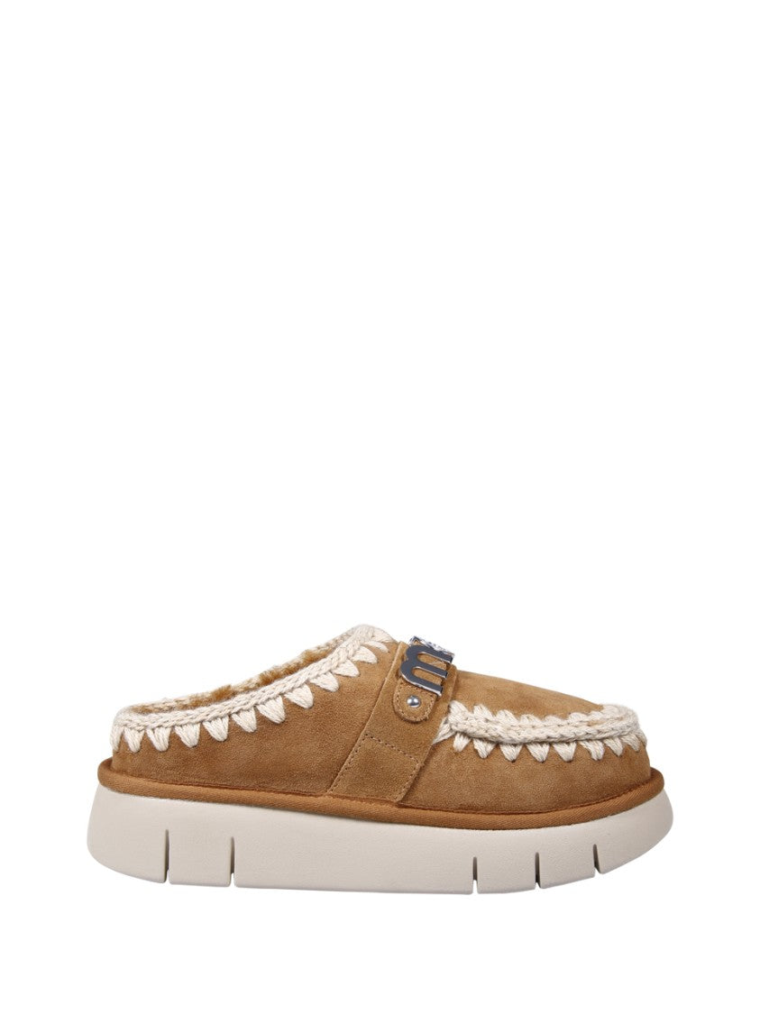 Mou Bounce Clog Metal Logo Mule