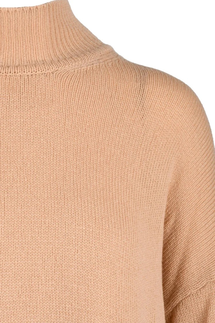 Jil Sander Cashmere Turtleneck Sweater - Beige