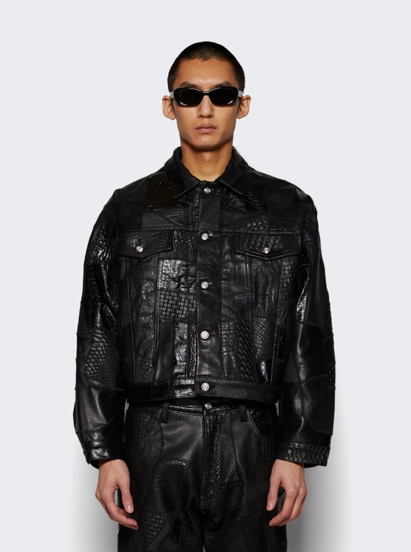 Earthling Vip Body Shop Leather Jacket Black