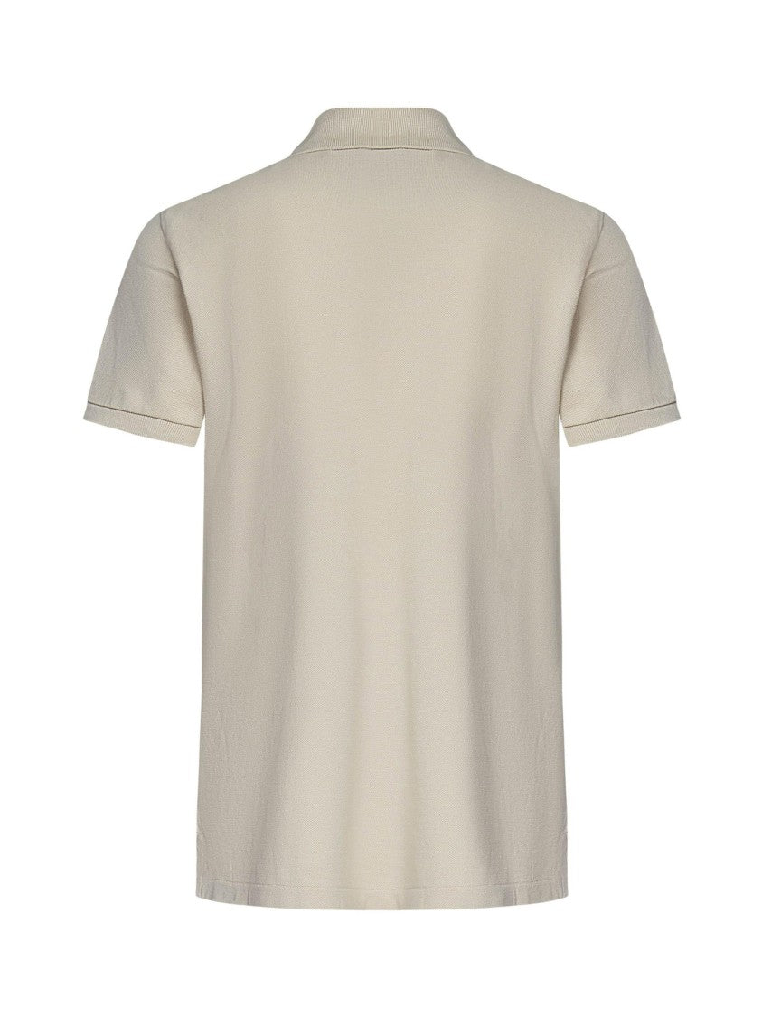 Polo Ralph Lauren Light Grey Custom Slim-Fit Polo Shirt