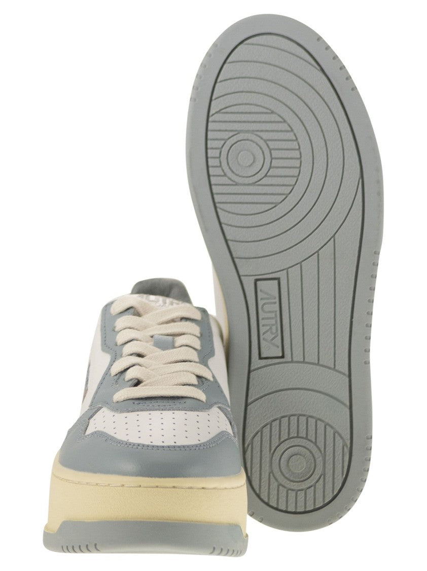 Autry Medalist Platform - Leather Trainers